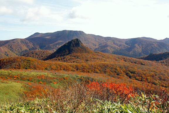 仙台カゴと御所山（船形山）
