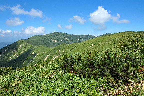 流石山から大倉山、三倉山