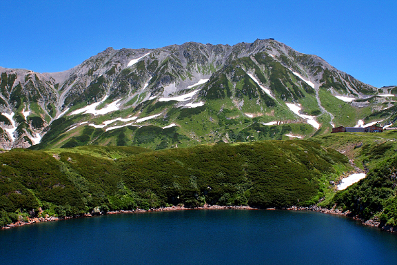 ミクリガ池と立山