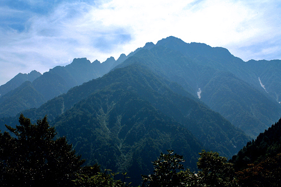早月尾根と剱岳