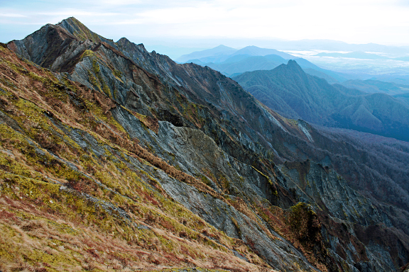 剣ヶ峰、烏ヶ山、蒜山