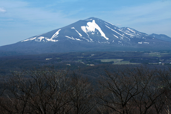 二度上峠から浅間山