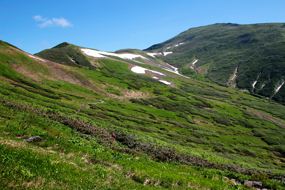 夏の月山
