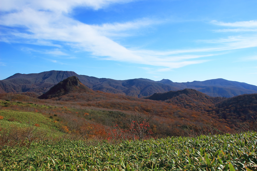 黒伏山南壁