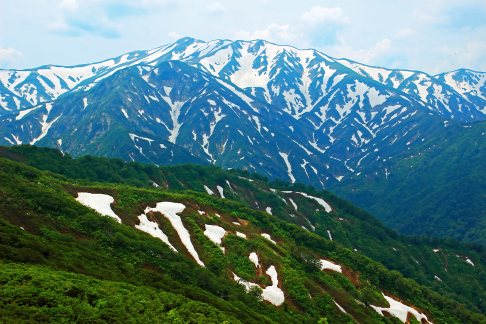 粟畑から以東岳