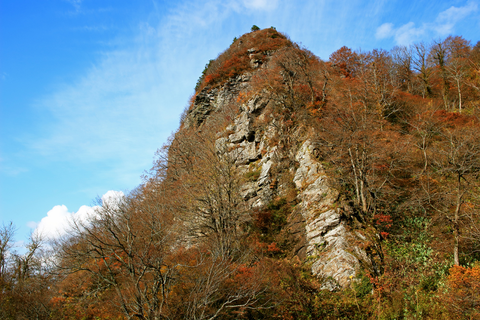 岩峰「息子森」